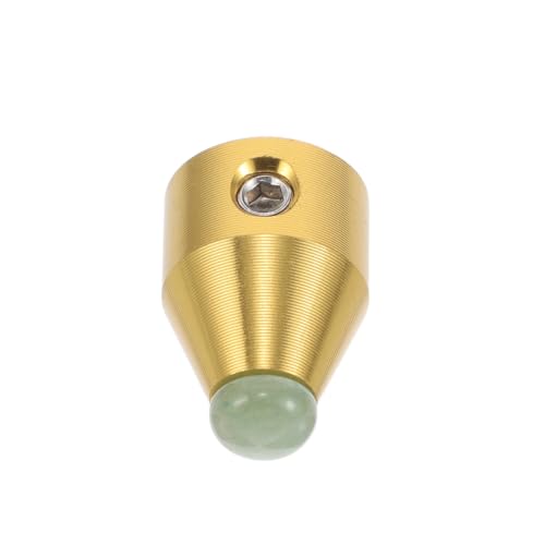 DECHOUS Robuster Aluminium Stimmgabelfuß mit Edelsteinbasis Universeller Standfuß für Stimmgabeln Geeignet für Klangtherapie und Meditative Praktiken