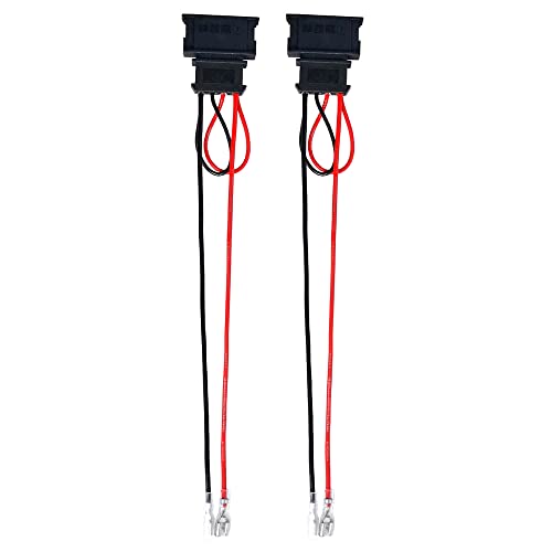 2 Pack Speaker Wire Harness Adapter Replacement for Volkswagen Speaker Harness VW Jetta GLI GTI Beetle Golf Passat Polo Car Speaker Connector Harness Adapter