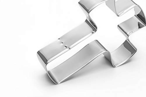 Holy Cross Cookie Cutter Set-3 Pieces In Assorted Sizes Stainless Steel #TOP2
