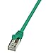 Produktbild LogiLink CP1075D CAT5e SF/UTP Patch Kabel AWG26 grün 5,00m