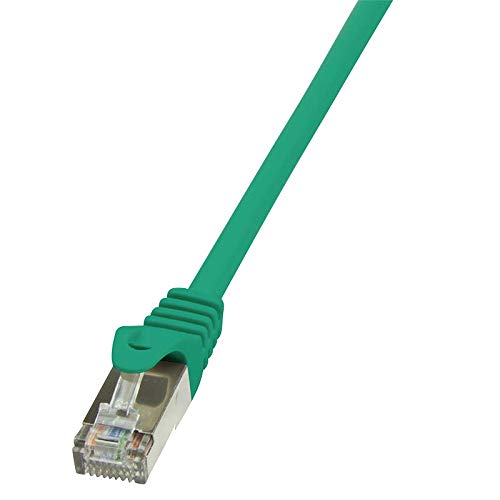 Preisvergleich Produktbild LogiLink CP1085D CAT5e SF / UTP Patch Kabel AWG26 grün 7,50m