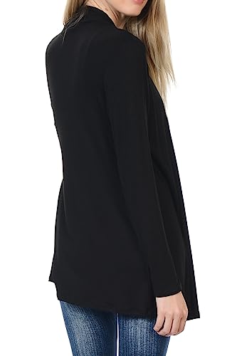 Pastel by Vivienne Women's Long Sleeve Jersey Cardigan3