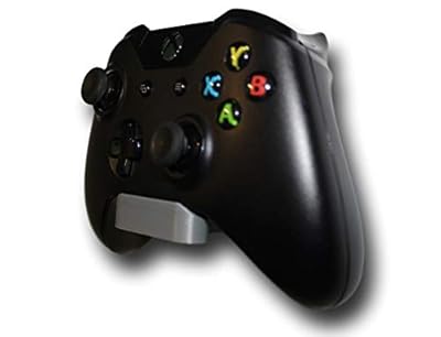 3d Lasers Lab Damage-Free Controller Wall Mount Display for Xbox One, Microsoft, Easy Install, 3M Command Strip Included (Silver, 3)