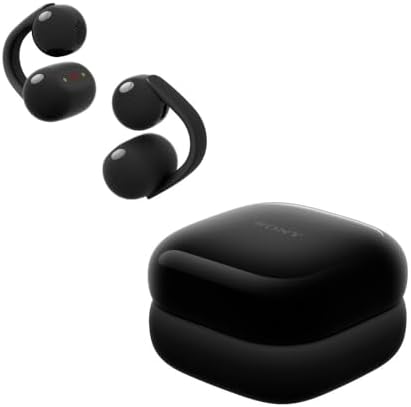 Sony WF-LC900 BZ Ear Cuff, Wireless Earphones, LinkBuds Clip, Bluetooth, Splashproof, Long Battery, Up to 9 Hours Continuous Playback, Approx. 37 Hours with Case, Anti-Fatigue, Wearable, Bone Conducti