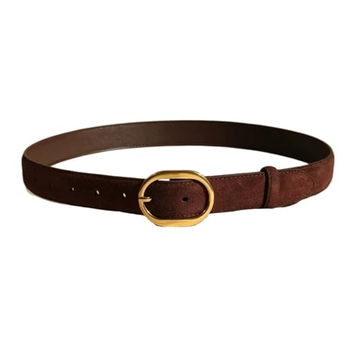 Decorative Belt Vintage Women Skinny Belts Ladies Dress Coat Waistband Clothes Decoration Waist Belt for Country Concert Outfit(Coffee)