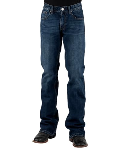 Tin Haul Western Jeans Mens Jagger Bootcut Blue 10-004-1661-7000 BU