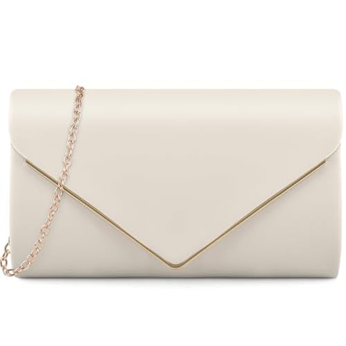 TINDTOP Evening Clutch Purses for Women Handbags for Formal Wedding Party Cocktail Prom Crossbody Shoulder Envelope Bag