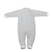 Cambrass 37104 Pelele para dormir, GRIS, 68 Unisex bebé