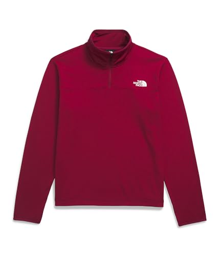 Image of THE NORTH FACE mens Cedar Trail Grid Fleece Quarter Zip Jacket | Cold Weather Top With Durable, Reinforced Bindings