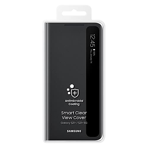 Image of Samsung Galaxy S21+ 5G Clear View Cover Black - 6.7 inches