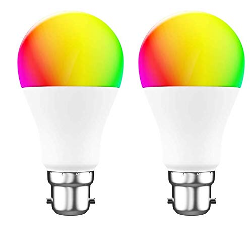 WOOX Smart Bulb, Smart WiFi LED Light B22 Bayonet