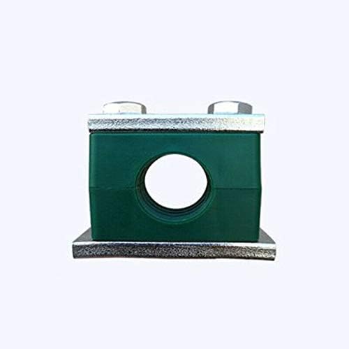 SUPERTOOL Plastic Pipe Clamps 10mm Outer Diameter Pipe Clips Metric Hydraulic Pipe Clamp for Oil Water Gas Pipe Line Fixing (Pack of 2)