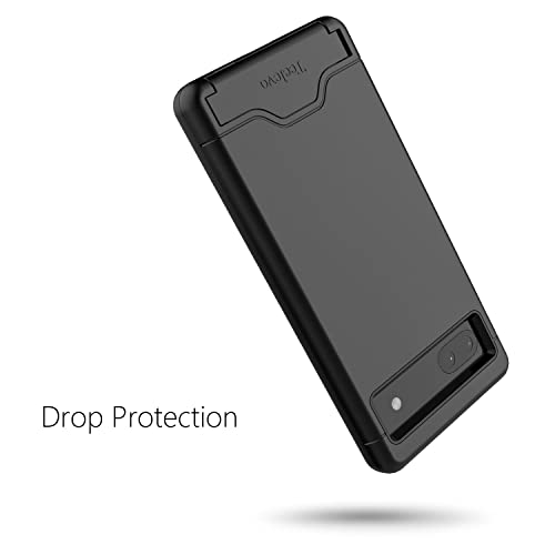 Coque Google Pixel 6a avec fente carte et support intégrés pour protection active