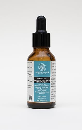TRI DOSHA HAIR SERUM - Revitalize your scalp with Tri Dosha Hair, a stimulating serum designed to promote hair growth and scalp health