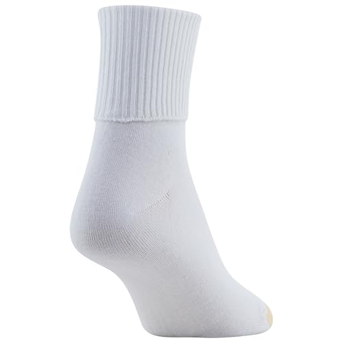 GOLDTOE Women's Ultra Soft Providence Turn Cuff Socks 3 Pack4