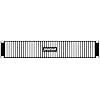 PROCOOL 2U Rack Mount VENT panel