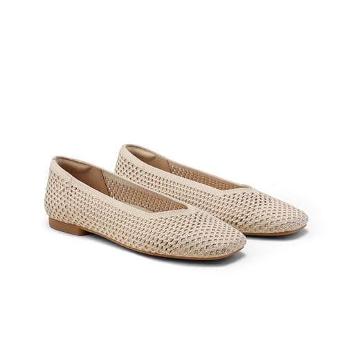 Image of VIVAIA Women's Margot 2.0 Square-Toe Ballet Flats