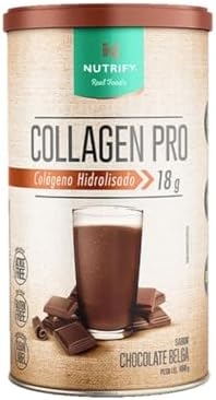 Nutrify Collagen Pro - Colágeno Hidrolisado com Proteína - Sem Gl...