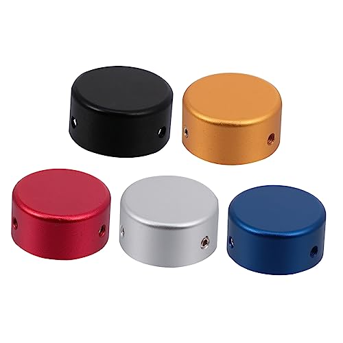 Mikinona 5セットアルミ製 ギターエフェクター用 フットスイッチプロテクタ