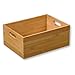 Produktbild Kesper | Aufbewahrungsbox, stapelbar, Material: FSC®-zertifizierter Bambus, Maße: B 33 x T 24 x H 13,5 cm, Farbe: Braun | 57402