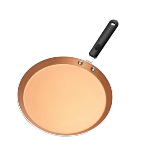 Healifty Sartén Antiadherente de Aleación de Aluminio Mango Cómodo y Diseño Ligero para Uso Doméstico y Comidas Variadas