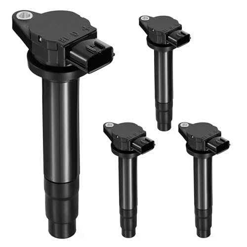 Image of 4-Pack UF326 Ignition Coils Compatible with Nissan Sentra 2000-2002, 1.8L L4 - Replaces 224484M500 224484M50A SKIC018 UF232 COP486 CUF326 6734013 GN10505