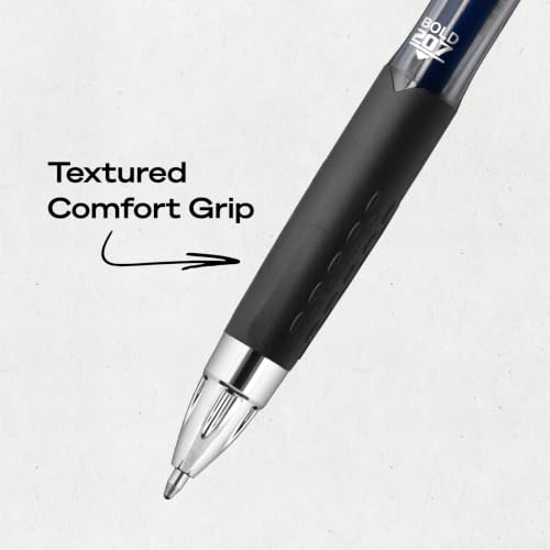 Image of uniball 207 Gel Pens, Blue Ink, 1.0mm Bold Point, Retractable, 12 Count, Smooth Writing, Fraud-Resistant, uni Super Ink