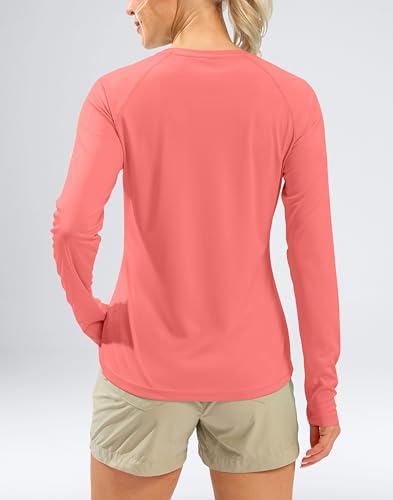 Image of UPF 50+ Sun Shirt for Women Long Sleeve Quick Dry UV Protection Hiking Top
