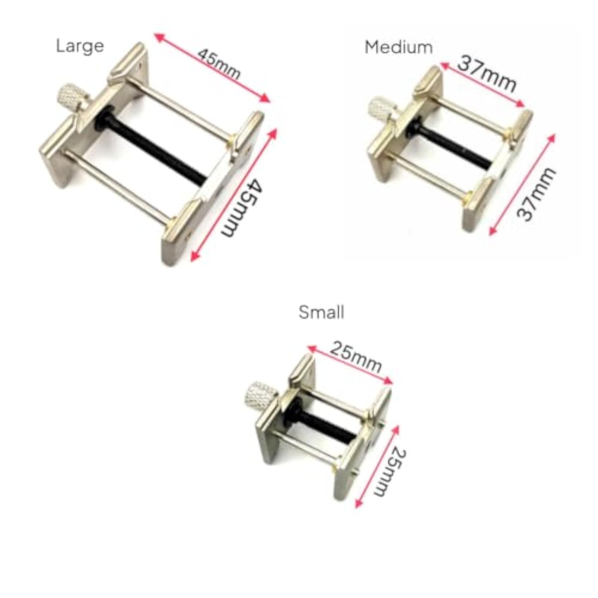 Easy to Use Adjustable Watch Movement Holder Repair Work Clamp