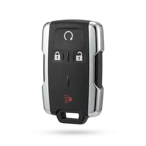 WiseSeek Key Fob Replacement Keyless Entry Remote Start 315 MHz Compatible with 2015-2021 Silverado 1500 Sierra Canyon Colorado GMC/Chevy FCCID M3N32337100 1 Set