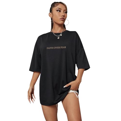 Jesus Loves You Round Neck Oversized Jesus is King T Shirts Half Sleeve Drop Shoulder Tee2