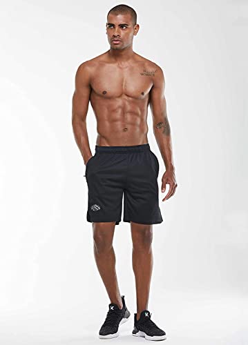 Image of Fort Worth Men's Breahable Relaxed Fit Honeycomb Sports Shorts (Pack of 1)