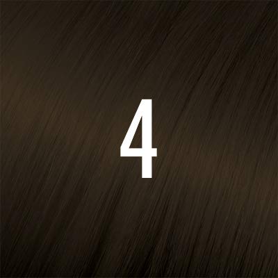 Vivitone PRISMA Cream Hair Color - NO AMMONIA - #4 Medium Brown 2.09 oz. - 100% Grey Coverage, Long Lasting Shine, Made in Italy.