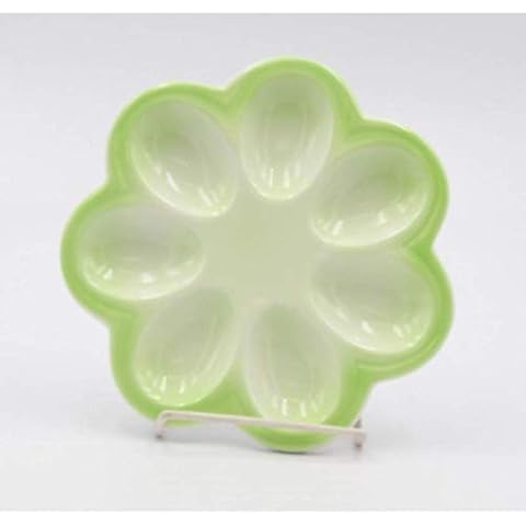 Cosmos Gifts Fine Porcelain Deviled Egg Plate Cover