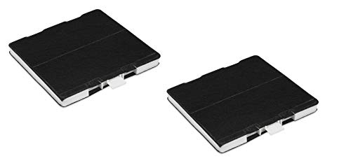 2x Aktive Kohlefilter geeignet für Dunstabzugshauben: Bosch Siemens Neff Constructa Junker BSH 703595 BSH 705431 Cover