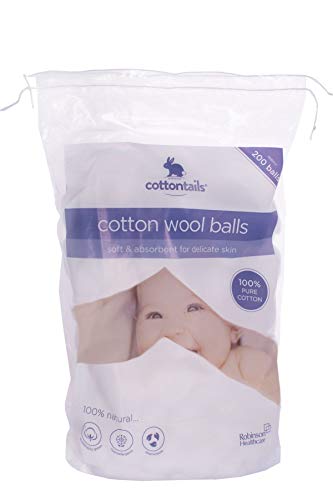 Robinson Healthcare algodón lana Bolas, pack de 200 x 12 paquetes