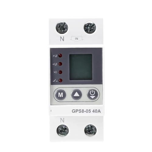 Mesure de courant tension 220VAC 63A pour tableau électrique résidentiel