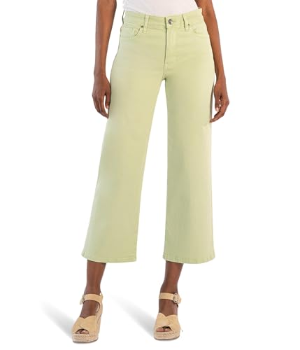 KUT from the Kloth Women's Charlotte High-Rise Reg Hem in Mint