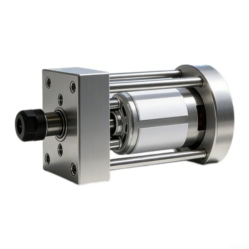 Motor de husillo de fresado 96w con ajuste de altura para torno 5