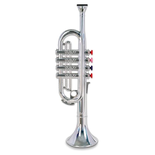 Bontempi- Trompette, 32 3802, Multicolore