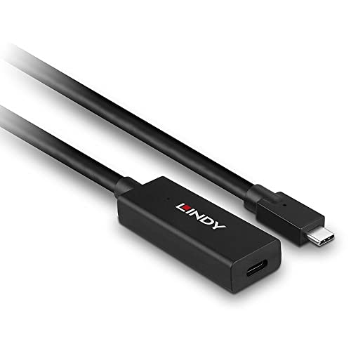Lindy 5m USB 3.2 Gen 2 C/C Active Extension, Black, 5 meters - Image 3