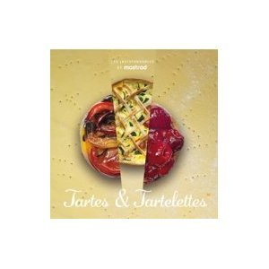 Mastrad "Les Indispensables Tartes et Tartelettes (The Essentials Tarts and Tartlets) Recipe Book in French      Kitchen