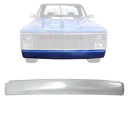 Front Bumper Roll Pan Primed for 1981-1986 Chevrolet & GMC C/K / 1987 Chevrolet & GMC R/V Series Direct Replacement REPG019401