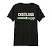Cortland NY | New York | Travel & 80s Style Premium Tri-blend T-Shirt