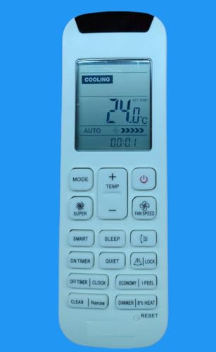 Image of Air Conditioner Remote Compatible for (Bluestar Ac Remote Model 211)