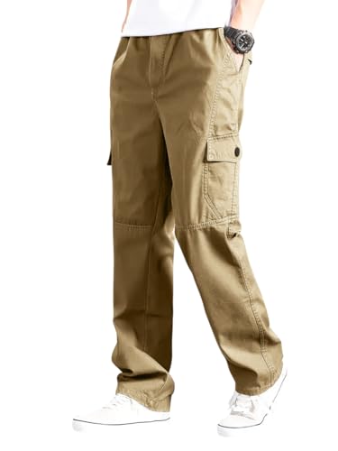 Image of TAGAS Men Cotton Cargo Trouser ||Men's Relaxed Fit Cargo|| Men's Multi Pocket Cargos Pants||MC-16