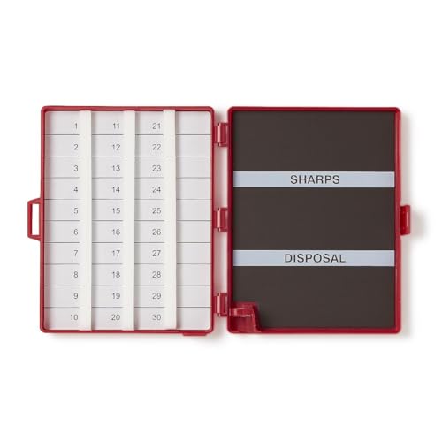Foam Strip Needle Counters with Magnet and Blade Remover