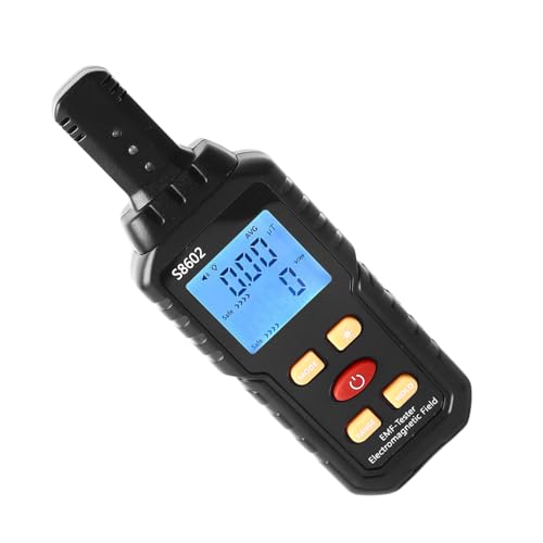 Medidor multifuncional de radiación electromagnética y temperatura miniatura 6
