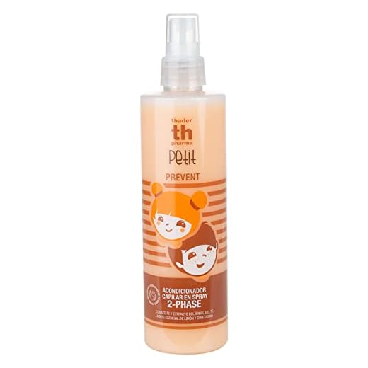 Thader Th Pharma Petit Acondicionador en Spray 2 Phase Preventivo Piojos, 300 ml