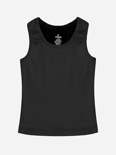 Image of KiddoPanti Girls Chest Printed Sleeveless Rib Racer Back Tank Top